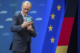 Election event of the CDU party for the Bundestag elections with top candidate Friedrich Merz.