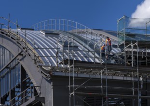 S-Bahn, Construction work at Berlin Ostbahnhof, Friedrichshain, Berlin, Germany, Europe