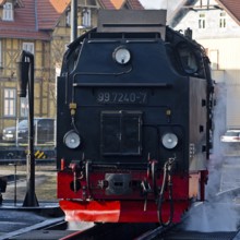 Steam locomotive, Harz narrow-gauge railway, abbreviated HSB, railway romance, nostalgia,