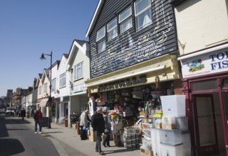 Shops in Walton on the Naze, Essex, England, United Kingdom, Europe