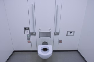 Public toilet, Kurfürstendamm, Charlottenburg, Berlin, Germany, Europe