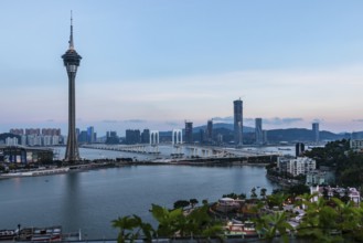 Macau Tower is 338 meters (about 1, 108 feet) above the ground. The highest observation level is