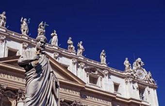 St Peter's Basilica, Italy, Rome, Vatican City, Europe