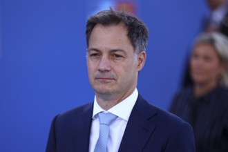 Spain, Madrid - 30 June, 2022: Belgium's Prime Minister Alexander De Croo attends the NATO summit
