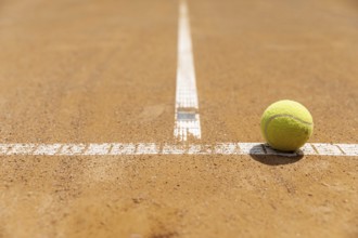 Close up tennis ball court ground. Resolution and high quality beautiful photo