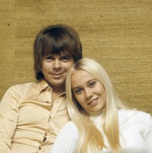 ABBA. Agnetha Fältskog. Singer. Member of the pop group ABBA. Born 1950. Pictured here with her