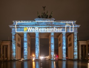 Germany, Berlin, 27 January 2025, International Day of Commemoration in Memory of the Victims of