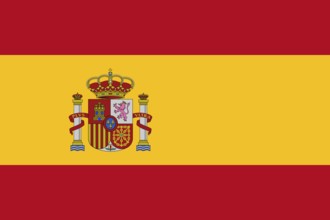 Flag of Spain, Vector illustration