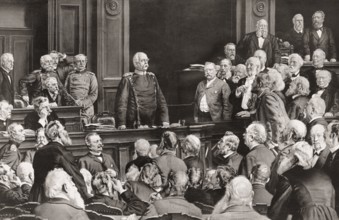 Otto von Bismarck speech regarding the veteran reserve bill on 6 February 1888 at the Reichstag