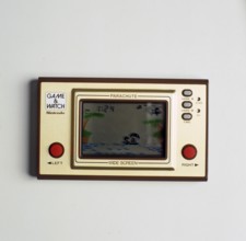 Nintendo Game & Watch. A series of handheld electronic games produced by Nintendo between 1980 to