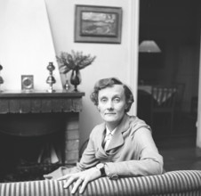Astrid Lindgren. Swedish author of childrens books, songs and novels. Born 14 november 1907 - 28