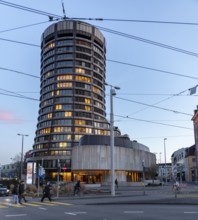 Building of the Bank for International Settlements (BIS), Centralbahnplatz, SBB railway station,