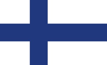 Flag of Finland, Vector illustration