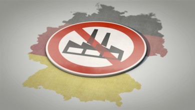 Symbolic image on the topic of Germany's impending deindustrialisation