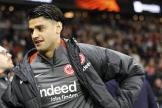 Football, Europa League, Round of 16 second leg, 2024/2025, Eintracht Frankfurt vs. Ajax Amsterdam,