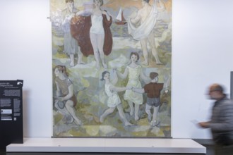 The partial uncovering of the early work in the Deutsches Hygiene-Museum has been completed In the