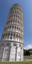 The famous leaning tower of Pisa, Italy, Europe