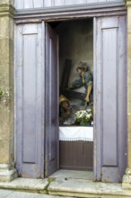 Chapel of Passos, station of the cross, Christ falls for the second time, Guimaraes, northern
