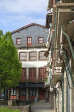 Historic buildings, Alameda de São Dâmaso, city centre of Guimaraes, northern Portugal