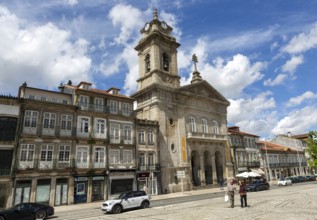 Basilica church of Saint Peter, Largo do Toural, Toural square, city of Guimaraes, northern