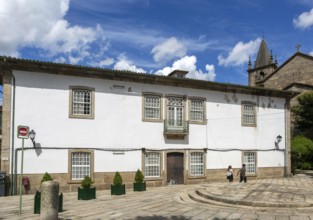 Historic building Hotel Toural, Largo Condessa do Juncal, city centre of Guimaraes, northern
