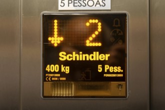 Schindler lift electric control panel, Portugal, Europe