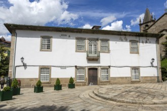 Historic building Hotel Toural, Largo Condessa do Juncal, city centre of Guimaraes, northern