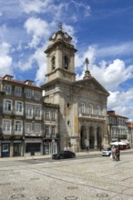 Basilica church of Saint Peter, Largo do Toural, Toural square, city of Guimaraes, northern