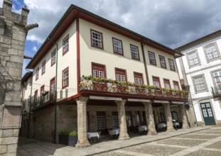 Hool restaurant in Hotel Oliviera, Largo da Oliveira square, city of Guimaraes, northern Portugal