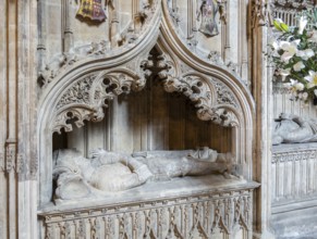 Arched canopy tomb Sir Maurice Berkeley d 1464, Church of Saint Mark, Bristol, England, UK