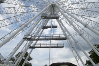 Ferris wheel LA BALTICA, beach promenade, promenade, Baltic resort Kühlungsborn, district West,