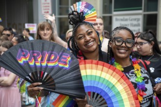 Detroit, Michigan USA - 8 June 2025 - Gay, lesbian, bisexual, and transgender activists and their