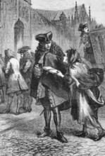 In 1701, Daniel Defoe's memorial to the Legion was presented to his employer, Robert Harley,