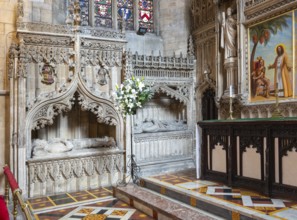 Tombs of Bishop Salley, d.1516, Sir Maurice Berkeley d 1464, Church of Saint Mark, Bristol,