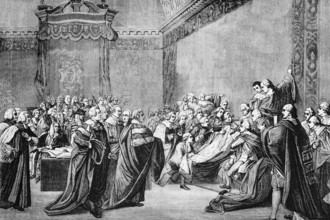 The collapse of the House of Lords under William Pitt the Elder, a British Whig statesman and Prime