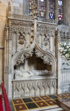 Arched canopy tomb Sir Maurice Berkeley d 1464, Church of Saint Mark, Bristol, England, UK