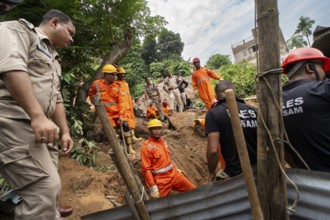 Rescue operations by the National Disaster Response Force (NDRF) and police are in full swing after