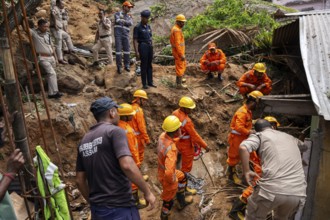 Rescue operations by the National Disaster Response Force (NDRF) and police are in full swing after