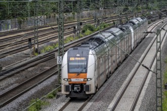 RE1, RRX, Rhein-Ruhr-Express, Regional Express, by National Express, train on the line between