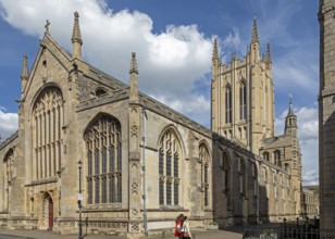 Cathedral of St Edmundsbury, Bury St Edmunds, West Suffolk, England, Great Britain