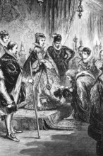 Osep Napea Vasiljevitch, the first Russian ambassador to England, was received at the court of