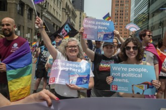 Detroit, Michigan USA - 8 June 2025 - Gay, lesbian, bisexual, and transgender activists and their