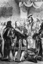 Congress of the Confederate Princes in The Hague, presided over by William III, King of Great
