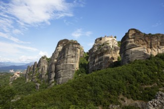 Meteora Rocks and Monasteries, Kalambaka, Thessaly, Greece, Europe
