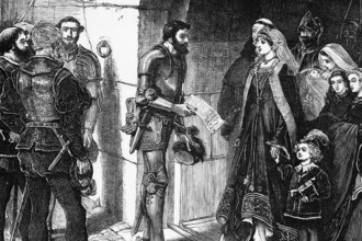 Scottish peers claimed the children of Queen Margaret in 1515, part of the intrigues of royalty.
