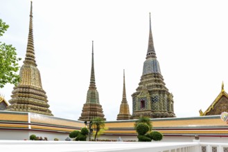 Wat Pho (Temple of the Reclining Buddha), Bangkok, Thailand, Asia