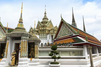 Wat Pho (Temple of the Reclining Buddha), Bangkok, Thailand, Asia