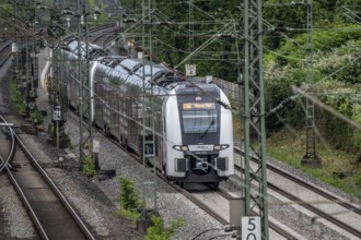 RE11, RRX, Rhein-Ruhr-Express, Regional Express, by National Express, train on the line between