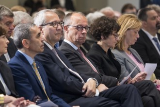 Ugur Sahin (founder of Biontech SE), Andreas Voßkuhle (President of the Senate of the German