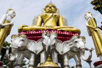 Wat Khun Chan, Thonburi, Bangkok, Thailand, Asia